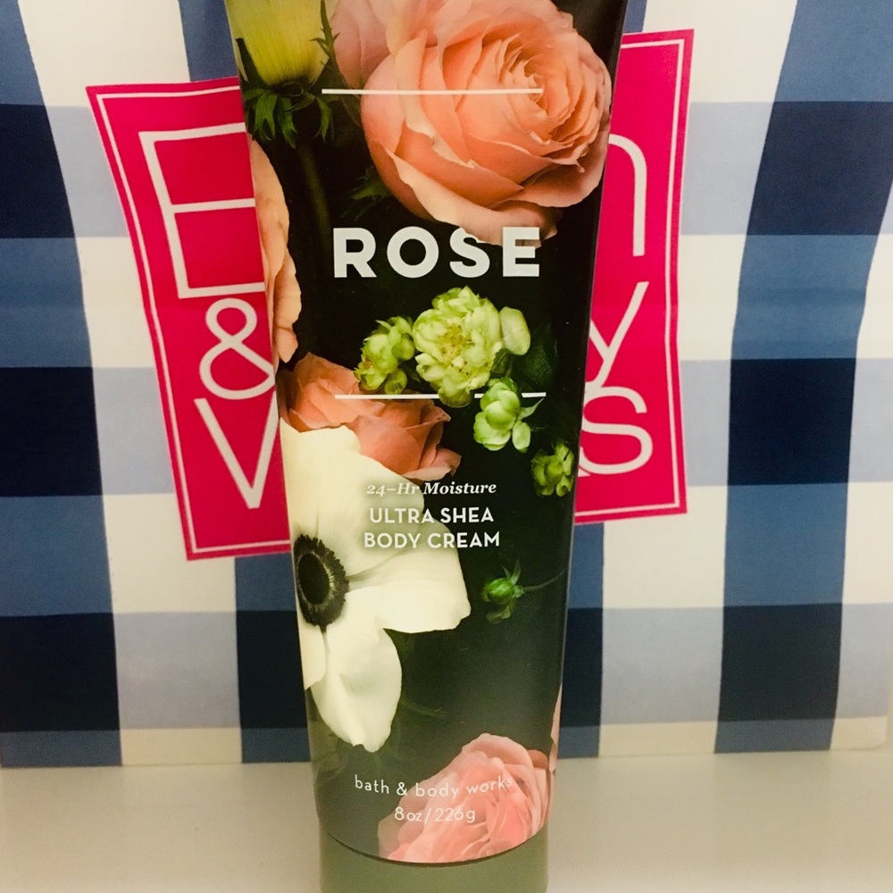 BBW Rose Body Wash Cream Loofah Lot of 3 Bath & Body Works Bundle New NWT - Picture 5 of 8